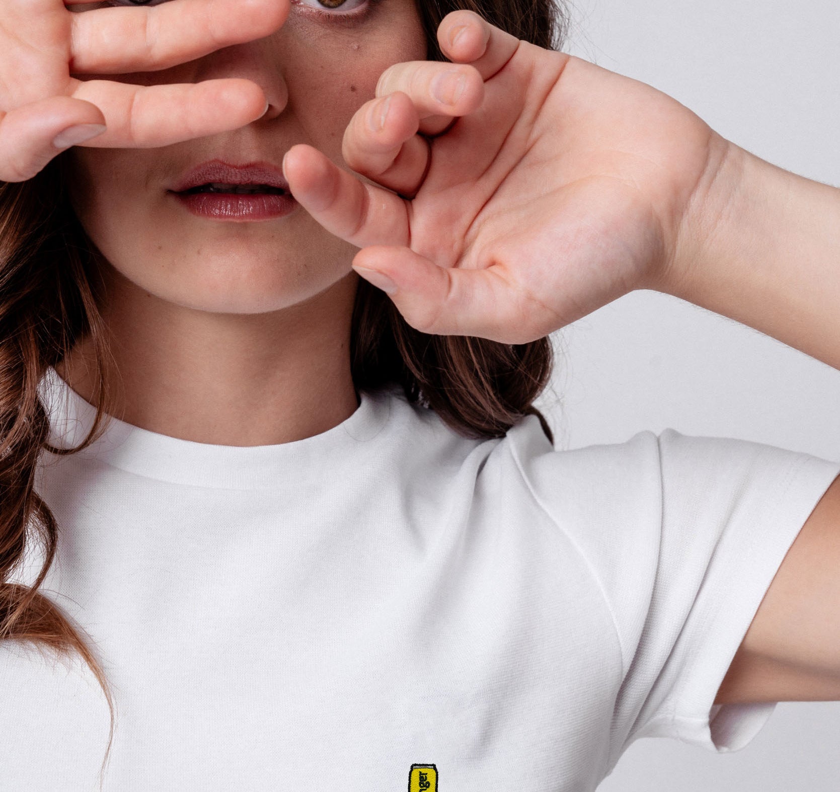 Ottakringer | Besticktes Bio Baumwoll Cropped T-Shirt