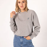 Espressokocher | Bestickter Bio-Baumwoll Frauen Pullover