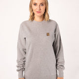 Coffee Bag | Bestickter Bio-Baumwoll Frauen Pullover