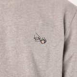 Latte Art | Bestickter Bio-Baumwoll Unisex Pullover