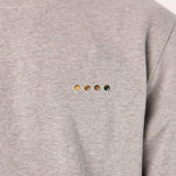 Quattro Espressi | Bestickter Bio-Baumwoll Unisex Pullover