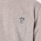 Espressokocher | Bestickter Bio-Baumwoll Unisex Pullover