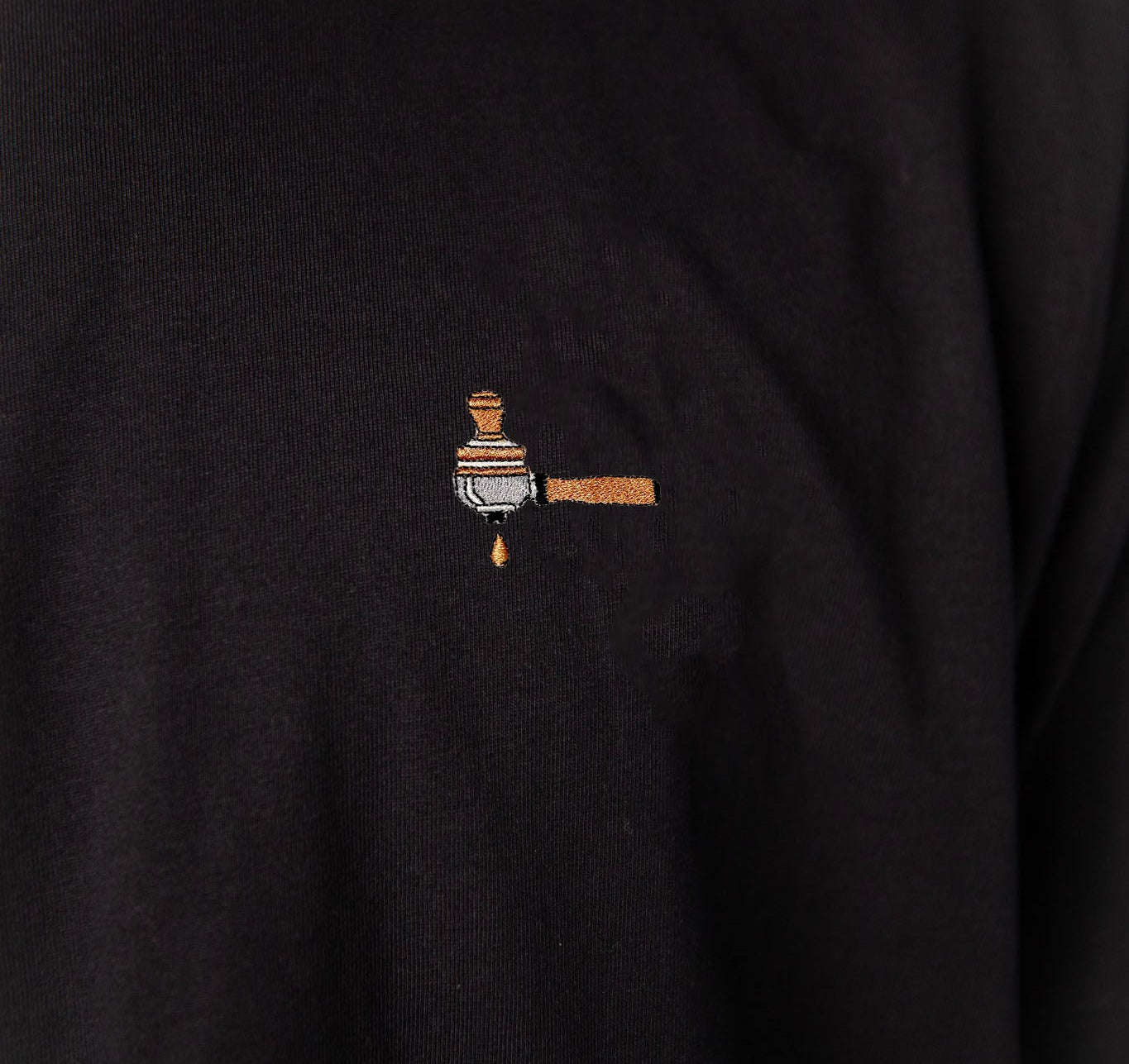 Siebträger & Tamper | Besticktes Organic Bio Baumwoll-T-Shirt