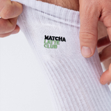 Matcha Latte Club | Bestickte Bio Baumwoll Socken