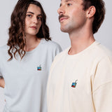 Pfirsich Eistee | Heavy Oversized Bio Baumwoll T-Shirt