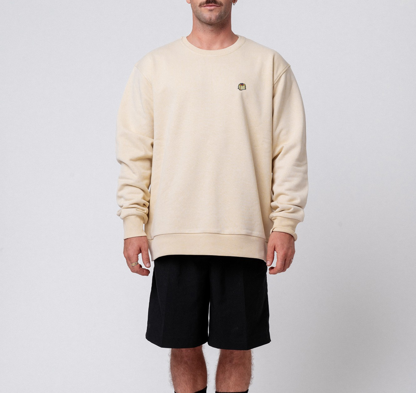 Pancakes | Besticker Bio Baumwoll Unisex Pullover