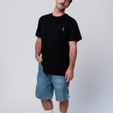 Kirschwasser | Besticktes Bio Baumwoll Unisex T-Shirt