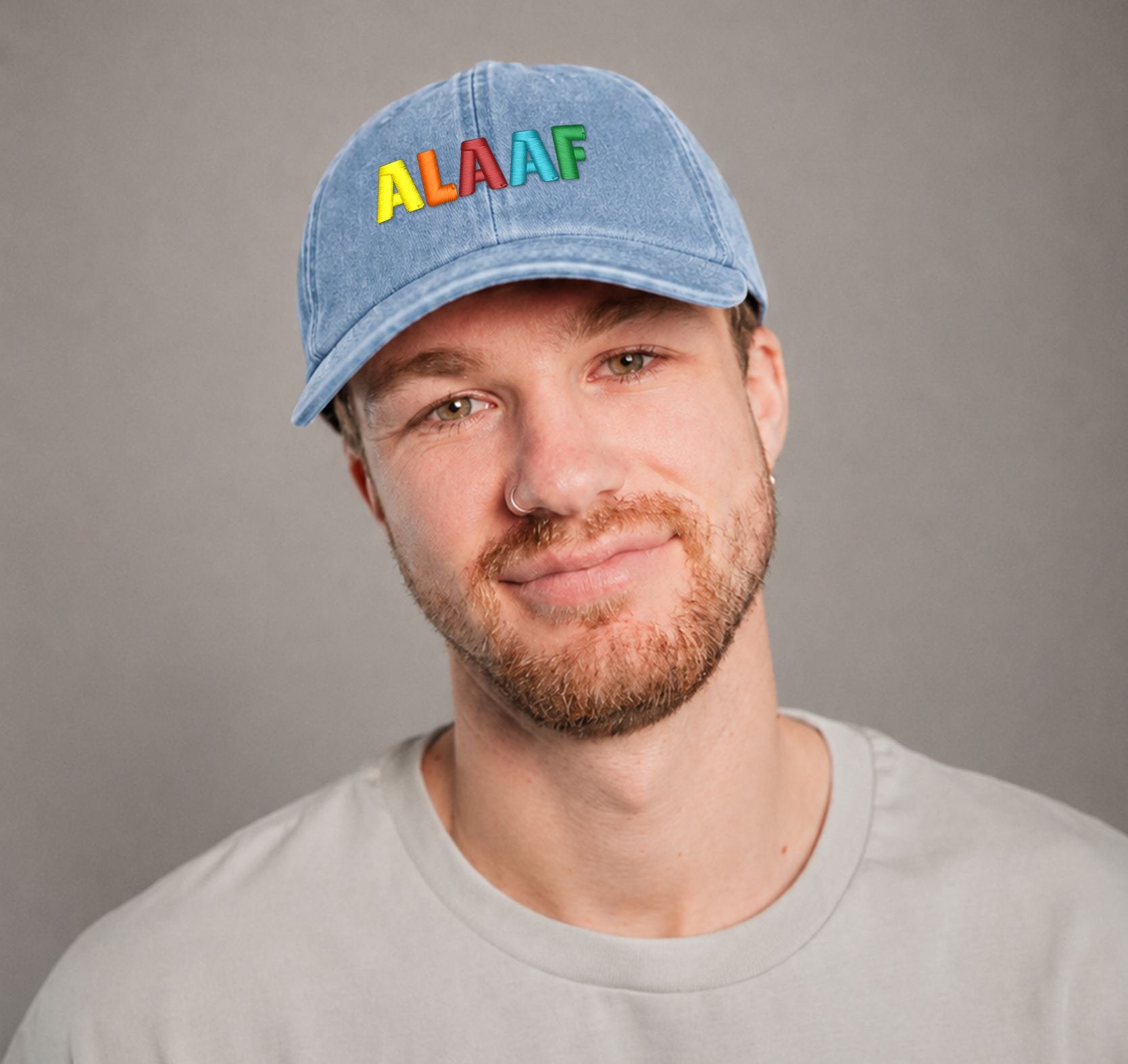 Alaaf Vintage Light Denim Vintage Cap