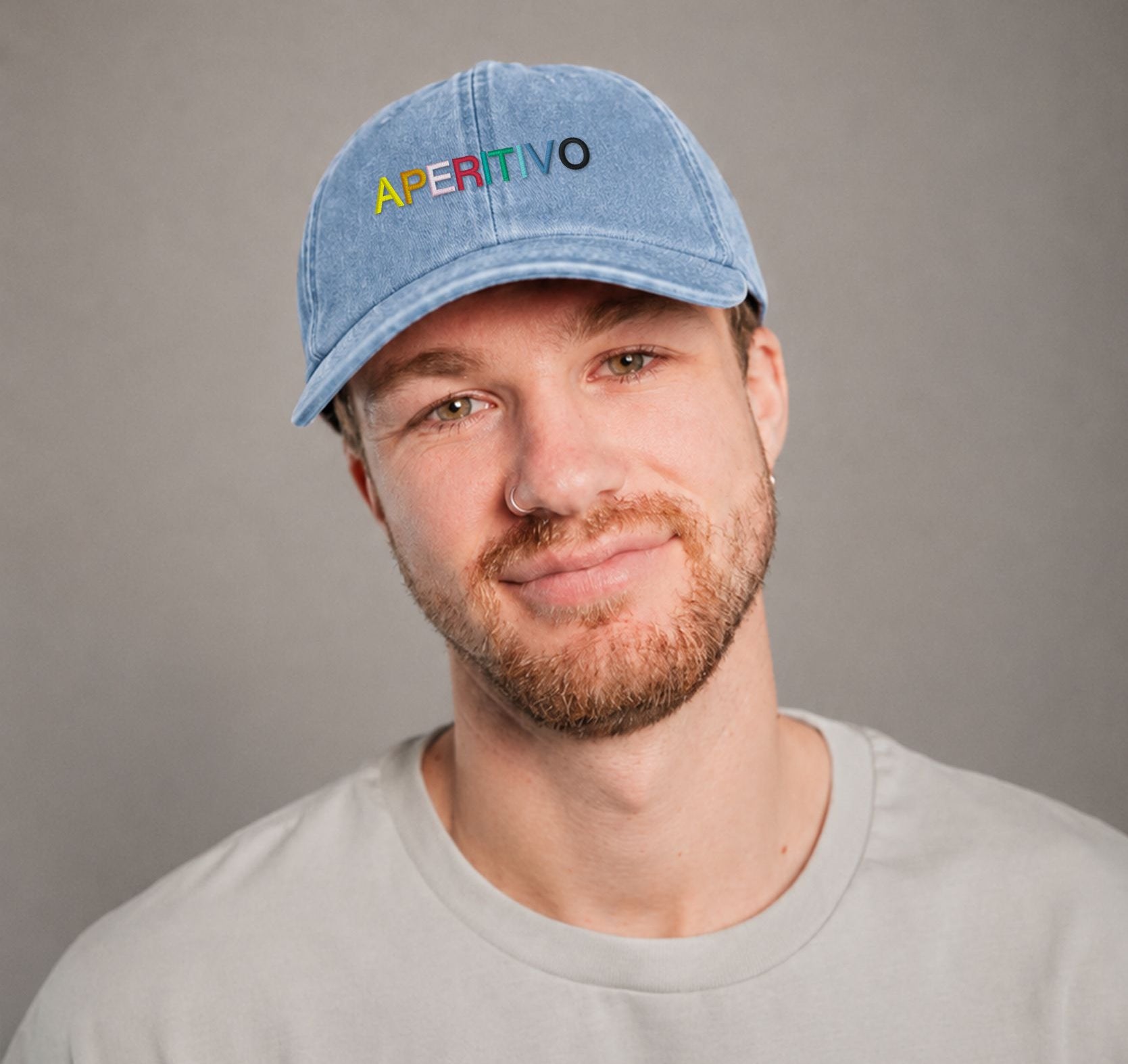 Aperitivo Vintage Light Denim Vintage Cap