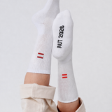 Österreich | Minimal Flag – Bio-Baumwoll Fan Socken