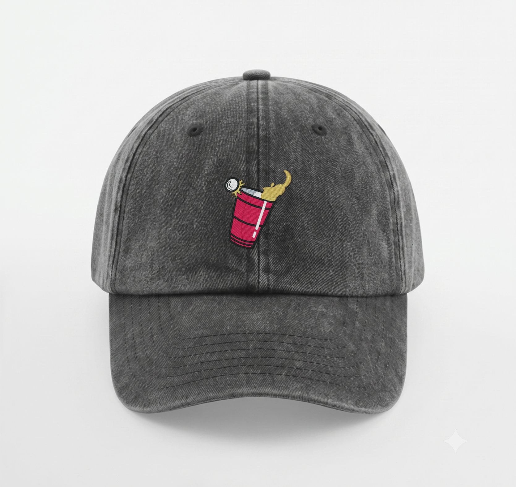 Beerpong Randtreffer Vintage Cap