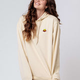 Campingzelt | Bestickter Bio Baumwoll Unisex Hoodie