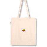 Campingzelt | Bestickte Bio Baumwoll Tasche