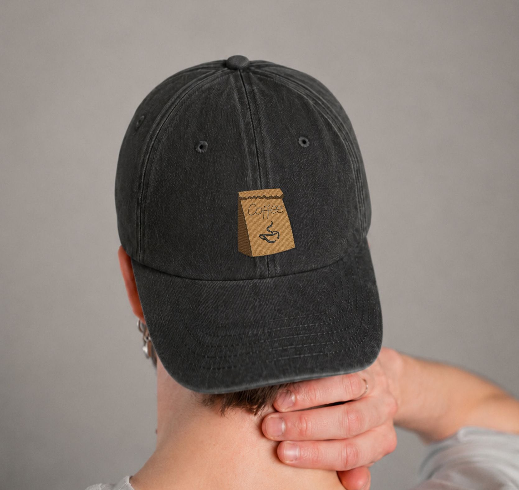 Coffee Bag Vintage Cap