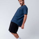 Deutschland | Minimal Flag – Besticktes Bio-Baumwoll Unisex Fan Shirt