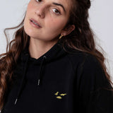 Dino Nuggets | Bestickter Bio Baumwoll Unisex Hoodie