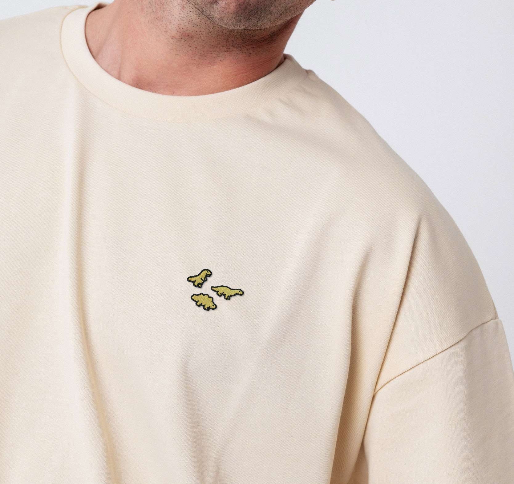 Dino Nuggets | Heavy Oversized Bio Baumwoll T-Shirt