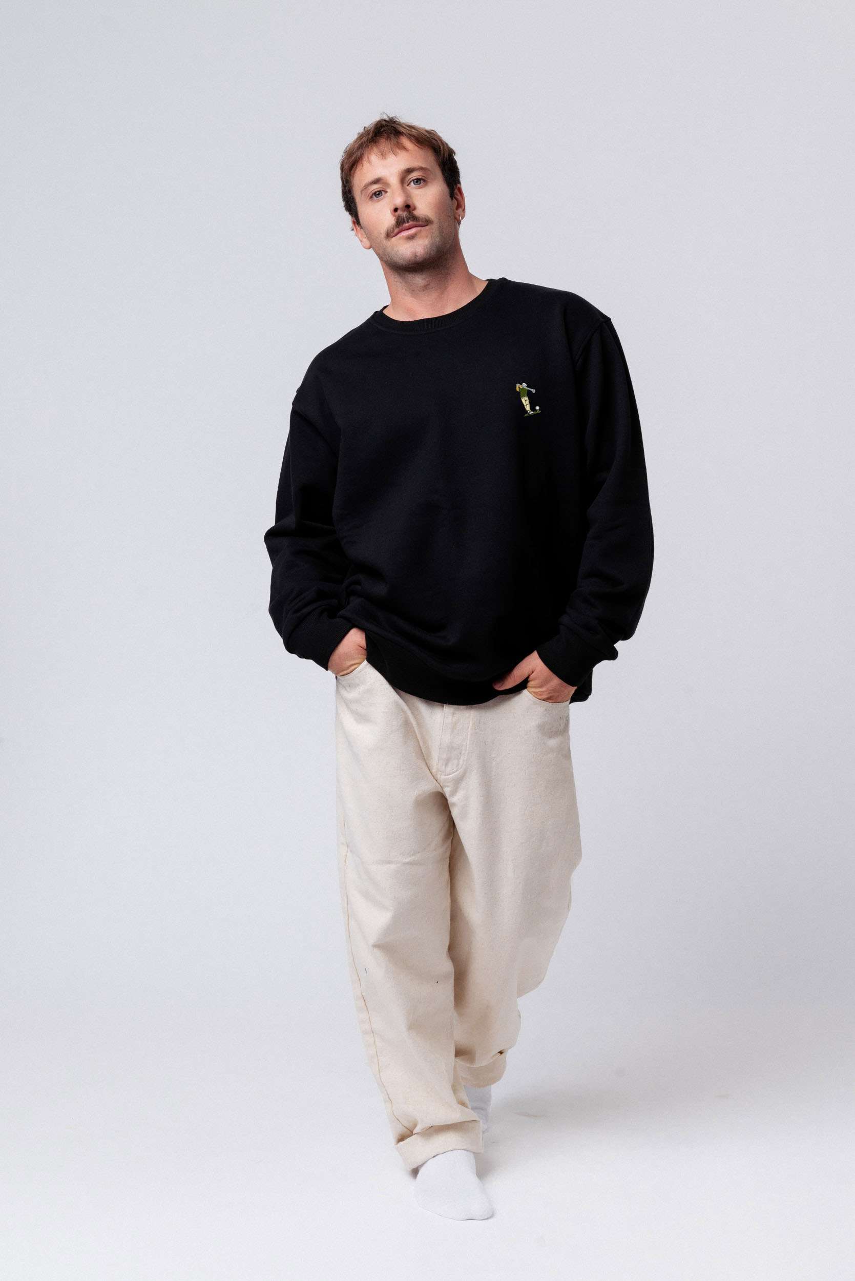 Golf Guy Pullover schwarz