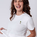 Golf Guy | Besticktes Bio Baumwoll Frauen T-Shirt