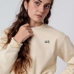 Gravelbike Pink | Besticker Bio Baumwoll Unisex Pullover
