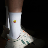 Campingzelt Socken Weiß Ansicht 3