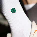 Monstera Socken Weiß Ansicht 4
