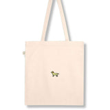 Labrador Gold | Bestickte Bio Baumwoll Tasche