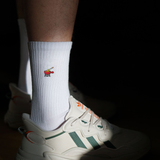 Fondue Socken Weiß Ansicht 3