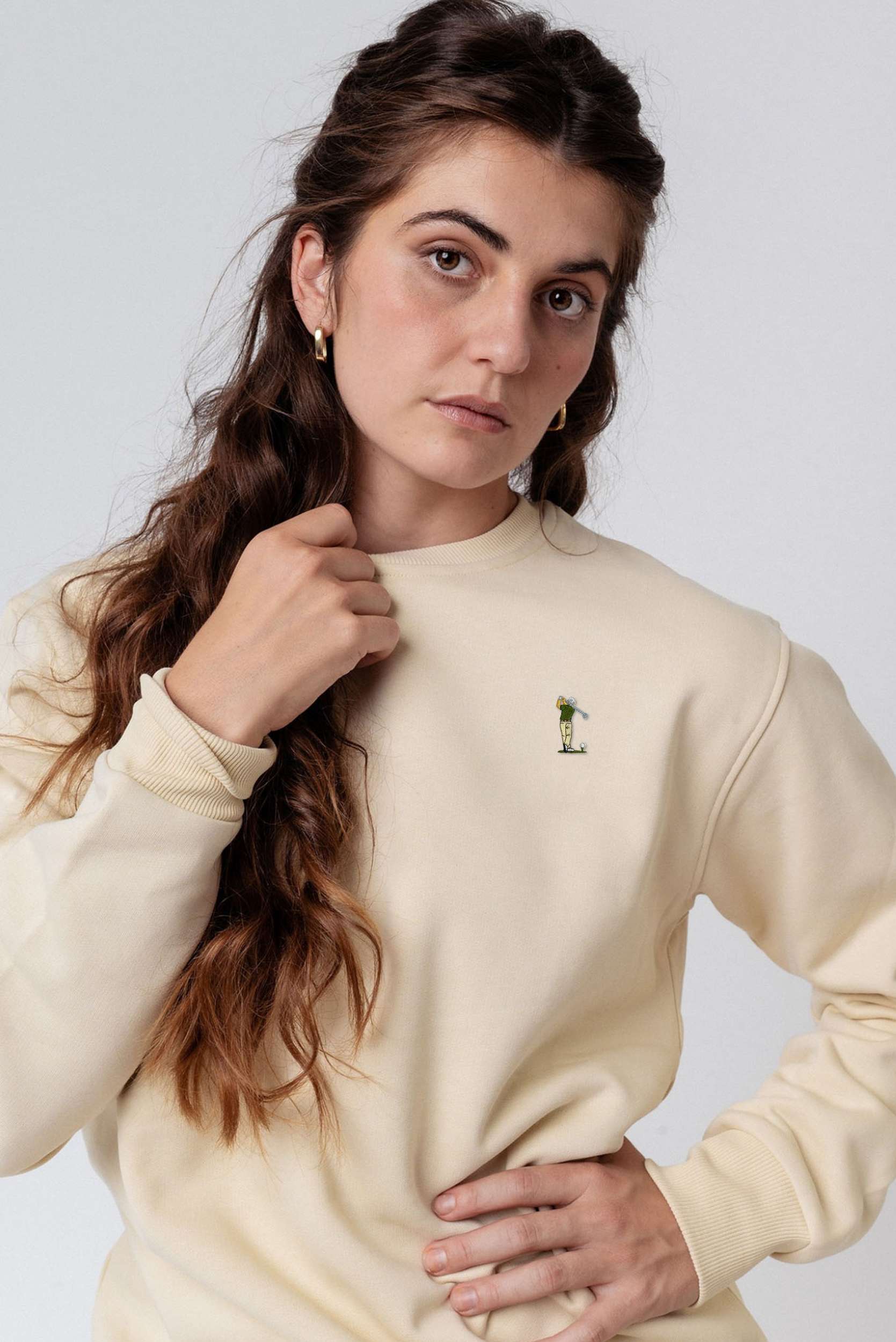 Golf Guy | Besticker Bio Baumwoll Unisex Pullover