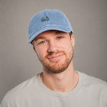 Gravelbike Beige Vintage Light Denim Vintage Cap