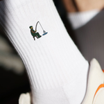 Angler Socken Weiß Ansicht 4