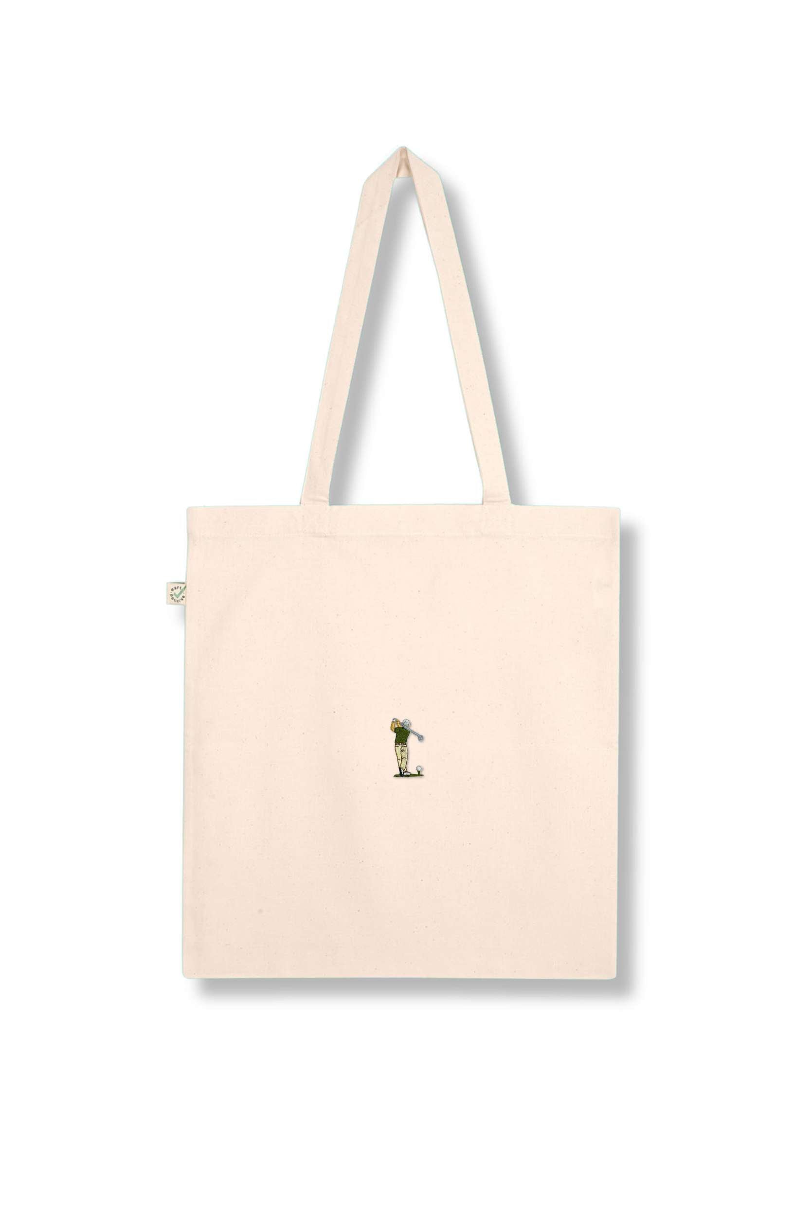 Golf Guy | Bestickte Bio Baumwoll Tasche
