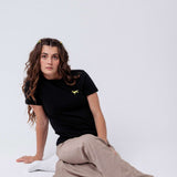 Labrador Gold | Besticktes Bio Baumwoll Frauen T-Shirt