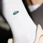 Berge Socken Weiß Ansicht 4