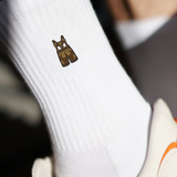 Lederhose Socken Weiß Ansicht 4