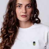 Pesto | Besticktes Bio Baumwoll Unisex T-Shirt