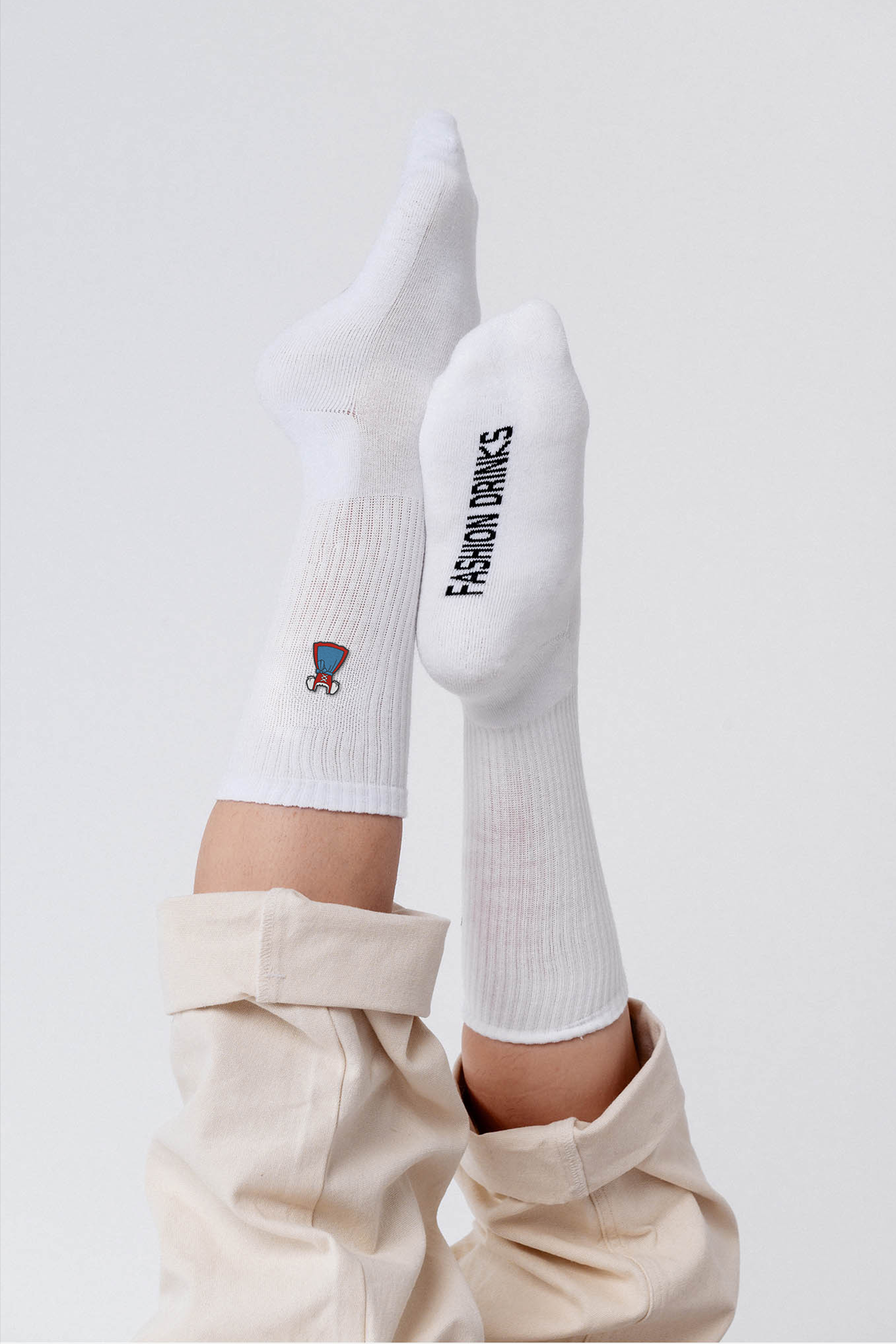 Dirndl Socken Weiß Ansicht 2