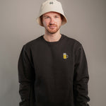 Gravelbike Beige Sand Cord Bucket Hat