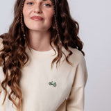 Gravelbike Gruen | Heavy Oversized Bio Baumwoll T-Shirt