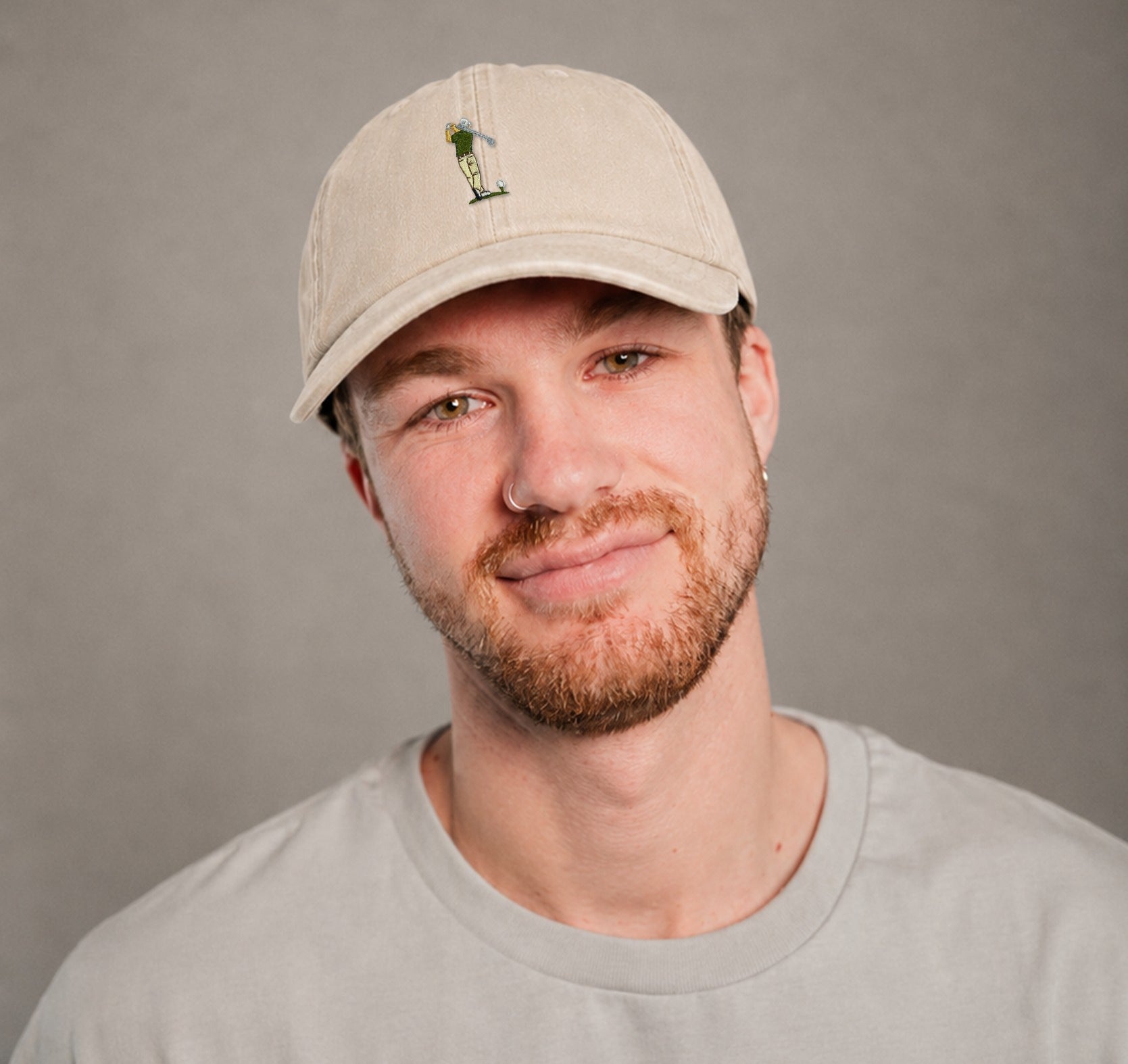 Golf Guy Vintage Sand Vintage Cap