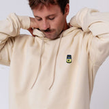 Pesto | Bestickter Bio Baumwoll Unisex Hoodie