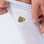 Schweinshaxe Socken Weiß Ansicht 7