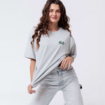 Gravelbike Gruen | Heavy Oversized Bio Baumwoll T-Shirt