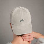 Gravelbike Beige Vintage Cap