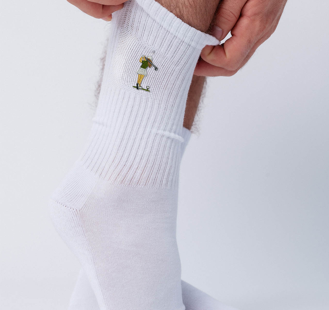 Golf Girl Socken Weiß Ansicht 1