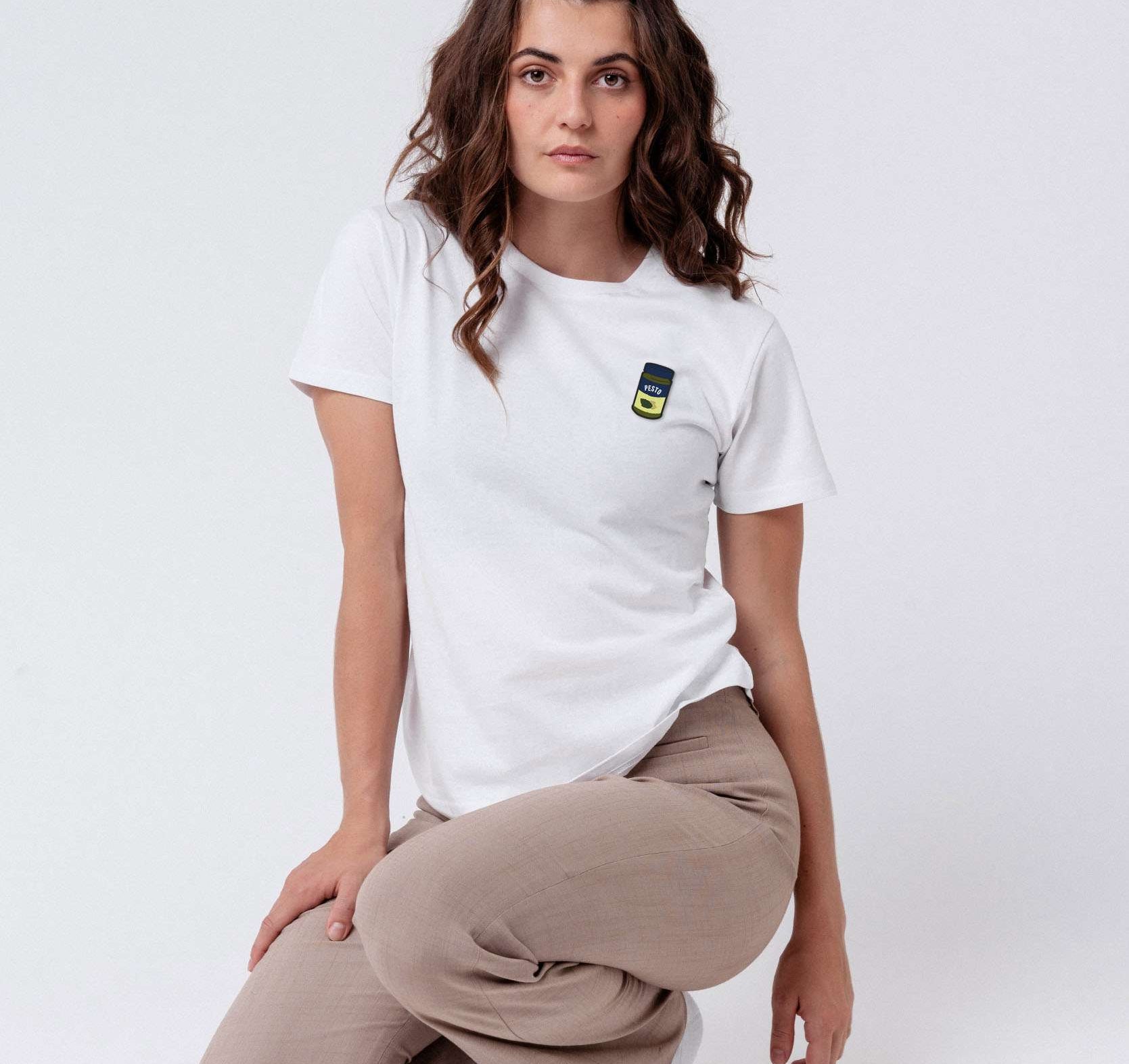 Pesto T-Shirt Weiß