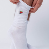 Fondue Socken Weiß Ansicht 1