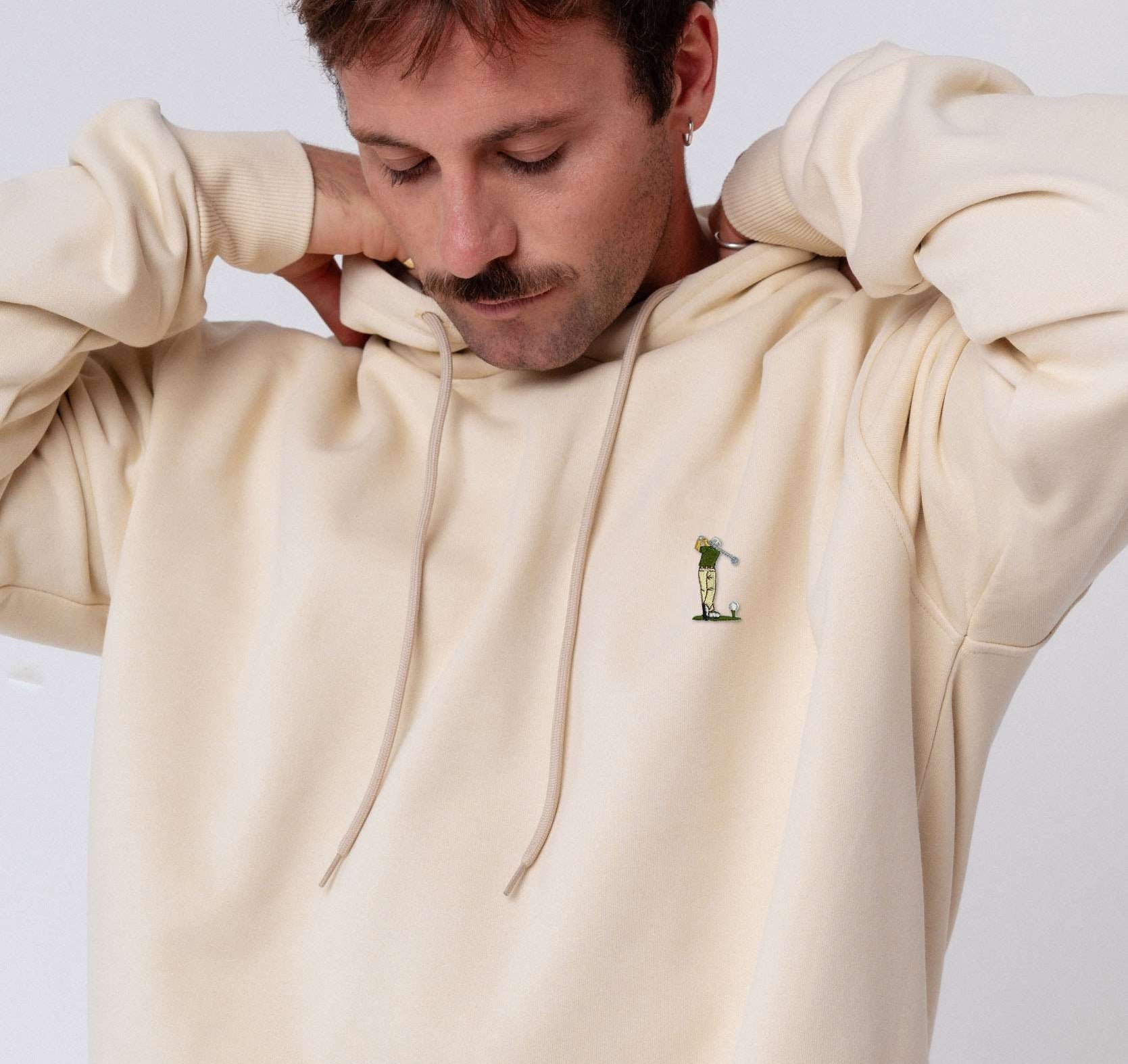 Golf Guy | Bestickter Bio Baumwoll Unisex Hoodie