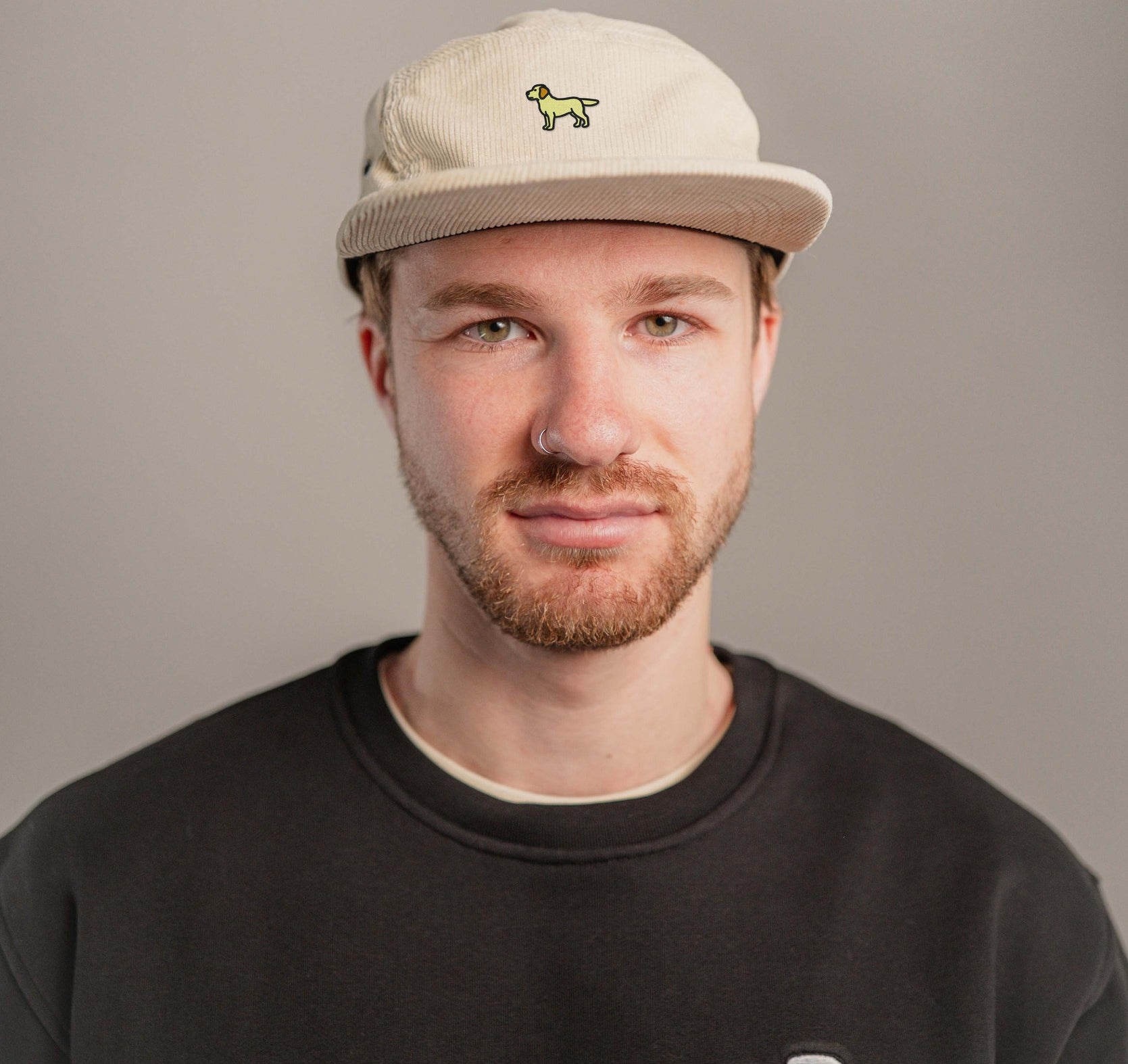 Labrador Gold Camper-Cap sand Cord Camper Cap