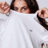 Gravelbike Beige | Besticktes Bio Baumwoll Unisex T-Shirt